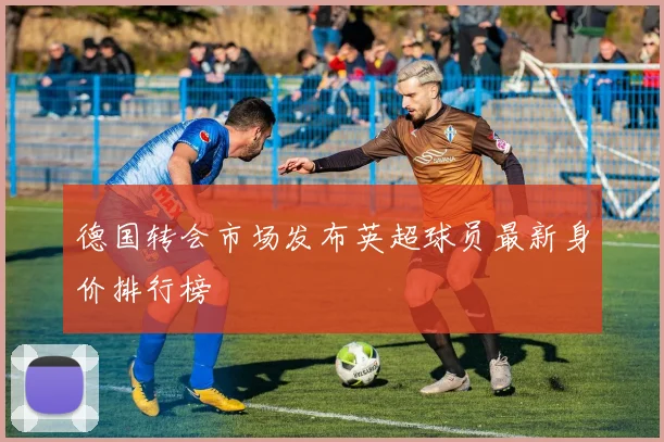 德国转会市场发布英超球员最新身价排行榜